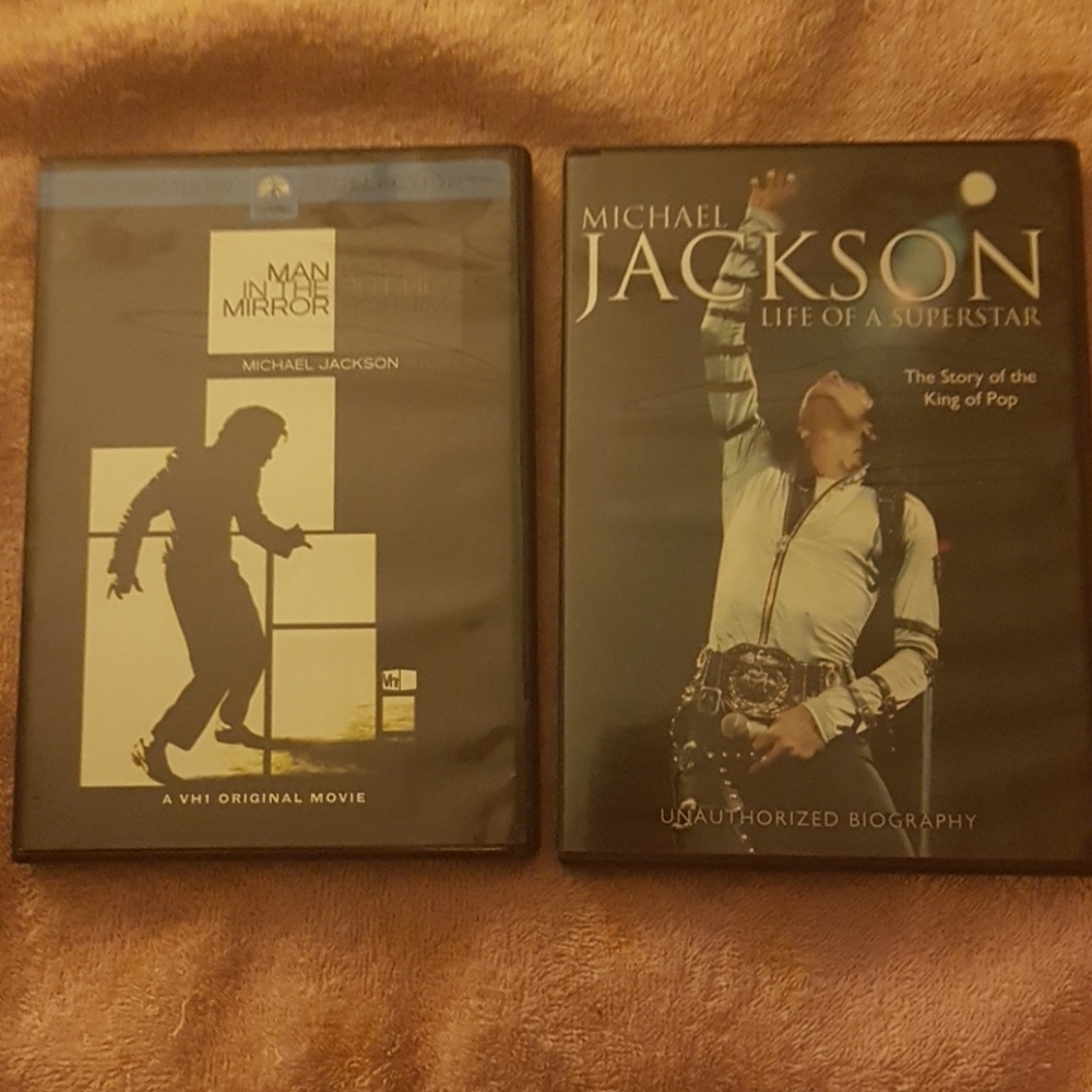 2 Michael Jackson DVDs
